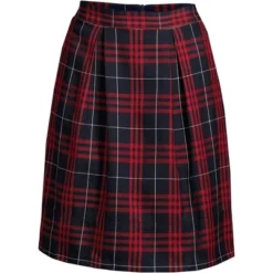 Lands' End School Uniform Women's Plaid Pleated Skort Top Of Knee -Clothing store GUEST 9a56f1a5 28f2 41a9 816f 27634dac5ad6