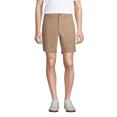 Lands' End Men's Straight Fit Flex Performance Chino Shorts 4 Lands' End Men's Straight Fit Flex Performance Chino Shorts - Image 4