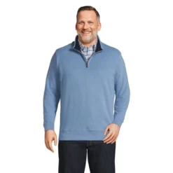 Lands' End Men's Bedford Rib Quarter Zip Sweater -Clothing store GUEST 9b11e028 7059 4ae6 a3d8 6a0635e35574