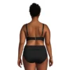 Lands' End Women's Plus Size DD-Cup Chlorine Resistant V-neck Underwire Bikini Top Swimsuit Adjustable Straps