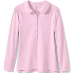 Lands' End Girls Long Sleeve Peter Pan Collar Polo Shirt -Clothing store GUEST 9cac93c5 8598 481f a62f 21300d956e0c