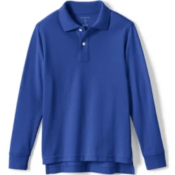 Lands' End School Uniform Kids Long Sleeve Mesh Polo Shirt -Clothing store GUEST 9cda1609 5310 411c a32d 3b8d5df6f479