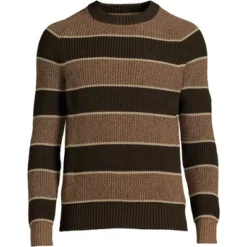 Lands' End Men's Drifter Cotton Crewneck Sweater -Clothing store GUEST 9cf64888 788e 4ad4 8784 a9b07d4998ab