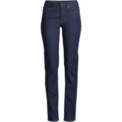 Lands' End Women's Recover Mid Rise Boyfriend Blue Jeans -Clothing store GUEST 9d107da2 954b 4432 bfd8 1891461a4a07