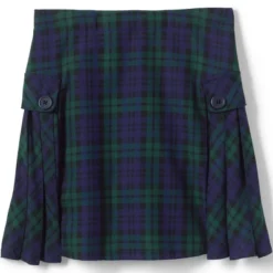 Lands' End School Uniform Girls Slim Side Pleat Plaid Skort Above Knee 15 Lands' End School Uniform Girls Slim Side Pleat Plaid Skort Above Knee -Clothing store GUEST 9ddf6724 c782 4954 8b7b a5c0866f2abf
