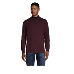 Lands' End Men's Super-T Mock Turtleneck -Clothing store GUEST 9ecc83bc 02f7 4ea0 baaa 6b82a0e6bb22