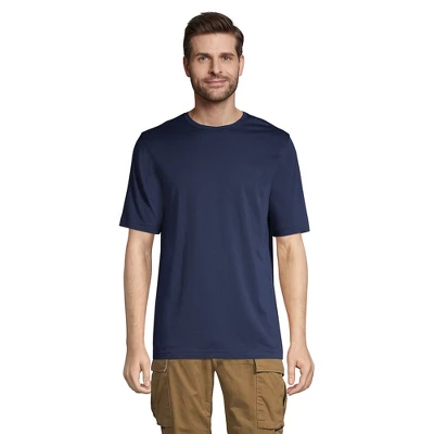 Lands' End Men's Short Sleeve Supima Tee 1 Lands' End Men's Short Sleeve Supima Tee