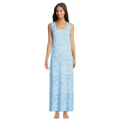 Lands' End Women's Sleeveless Cooling Long Nightgown -Clothing store GUEST 9fd7712e eb34 4ce8 b765 5302ac3dc792