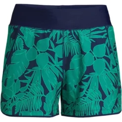Lands' End Women's 3" Quick Dry Elastic Waist Board Shorts Swim Cover-up Shorts With Panty -Clothing store GUEST a0ed159a 2531 4ecf a6d0 54f911ee0b42