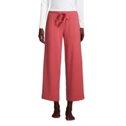 Lands' End Women's Lounge Mid Rise Wide Leg Crop Pajama Pants 15 Lands' End Women's Lounge Mid Rise Wide Leg Crop Pajama Pants -Clothing store GUEST a1016410 9ada 4eb0 b403 afcdd3dfd898
