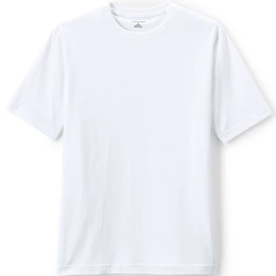 Lands' End School Uniform Men's Short Sleeve Essential T-shirt 11 Lands' End School Uniform Men's Short Sleeve Essential T-shirt - Image 11