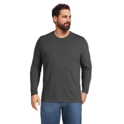 Lands' End Men's Super-T Long Sleeve T-Shirt -Clothing store GUEST a22a29db 418e 408b 8fde f25db20edc4e