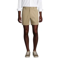 Lands' End Lands' End Men's Traditional Fit 6" No Iron Chino Shorts -Clothing store GUEST a3a5ddaa 3a93 4dba ac92 561533c05460