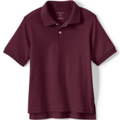 Lands' End School Uniform Kids Short Sleeve Interlock Polo Shirt -Clothing store GUEST a42d253e 4ef8 4d3c a8f9 9022bef0d20a