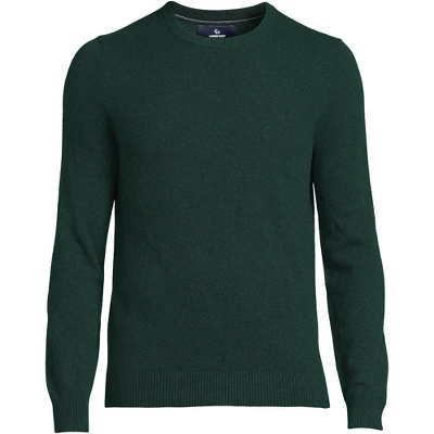 Lands' End Men's Fine Gauge Cashmere Crewneck Sweater 9 Lands' End Men's Fine Gauge Cashmere Crewneck Sweater - Image 9