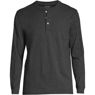 Lands' End Men's Super-T Long Sleeve Henley Shirt 9 Lands' End Men's Super-T Long Sleeve Henley Shirt - Image 9
