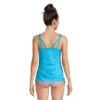 Lands' End Women's Chlorine Resistant Adjustable V-neck Underwire Tankini Swimsuit Top Adjustable Straps