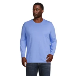 Lands' End Men's Super-T Long Sleeve T-Shirt -Clothing store GUEST aa1b9d84 83bf 4ad6 9d8b 5444726e524d