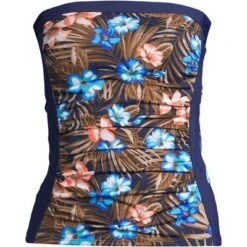 Lands' End Women's Long Chlorine Resistant Bandeau Tankini Swimsuit Top With Removable Adjustable Straps 11 Lands' End Women's Long Chlorine Resistant Bandeau Tankini Swimsuit Top With Removable Adjustable Straps -Clothing store GUEST aa3d6b9b 210c 4f79 8bf6 10af1988eedb
