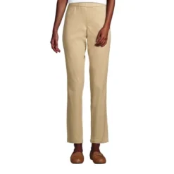 Lands' End Lands' End Women's Mid Rise Pull On Chino Ankle Pants -Clothing store GUEST aac5daea f7f5 4ca8 a694 696dcf2c3cb0