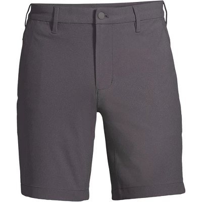 Lands' End Men's Straight Fit Flex Performance Chino Shorts 1 Lands' End Men's Straight Fit Flex Performance Chino Shorts