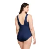 Lands' End Women's Mastectomy Chlorine Resistant Tugless One Piece Swimsuit Soft Cup