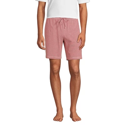 Lands' End Men's Knit Jersey Pajama Shorts 7 Lands' End Men's Knit Jersey Pajama Shorts - Image 7