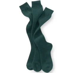 Lands' End Girls Solid Cable Knee Socks (3-pack) -Clothing store GUEST acb74b8a bc17 4eaa 99f0 03d275b09991