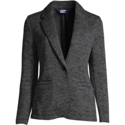 Lands' End Women's Sweater Fleece Blazer Jacket - The Blazer -Clothing store GUEST ad0262c6 814c 4137 bfa6 cf76c29576b6