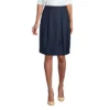 Lands' End Lands' End School Uniform Women's Solid Pleated Skort Top Of Knee