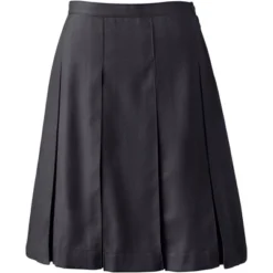 Lands' End Lands' End School Uniform Women's Tall Solid Box Pleat Skirt Top Of Knee -Clothing store GUEST b2450461 1993 4138 a56b e3044fcec690