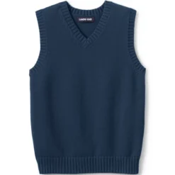 Lands' End School Uniform Kids Cotton Modal Sweater Vest 10 Lands' End School Uniform Kids Cotton Modal Sweater Vest -Clothing store GUEST b37a9cd5 dff2 4070 ae14 b2758e6e1f4b