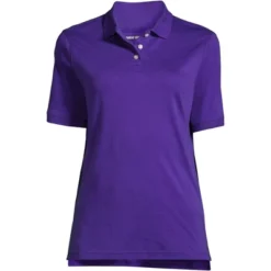 Lands' End School Uniform Women's Short Sleeve Interlock Polo Shirt -Clothing store GUEST b3a15615 4fc9 4529 8d3c 98b0dcbdba7a