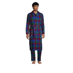 Lands' End Men's Flannel Robe -Clothing store GUEST b51a7e17 5def 4b5d b2bf 5ba3cd344c0f