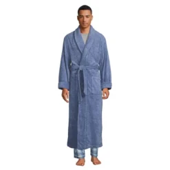 Lands' End Men's Full Length Turkish Terry Robe -Clothing store GUEST b6d09b70 8211 4726 88a8 a62874cdd9b3