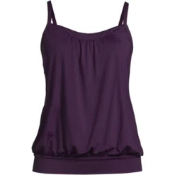 Lands' End Women's Blouson Tummy Hiding Tankini Top Swimsuit Adjustable Straps 18 Lands' End Women's Blouson Tummy Hiding Tankini Top Swimsuit Adjustable Straps -Clothing store GUEST b72162af bf26 4246 a30c 3bdbc5384aab