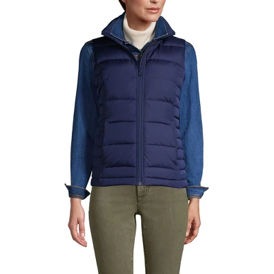 Lands' End Women's Winter Down Puffer Vest 2 Lands' End Women's Winter Down Puffer Vest - Image 2