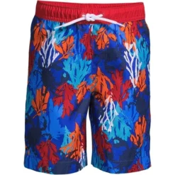 Lands' End Lands' End Boys Print Swim Trunks -Clothing store GUEST b824226d b141 4294 8385 2033ff405e90