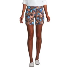 Lands' End Women's Mid Rise Starfish Knit 7" Utility Shorts -Clothing store GUEST b8eacced 8f3c 4803 ac56 446f58e5b194
