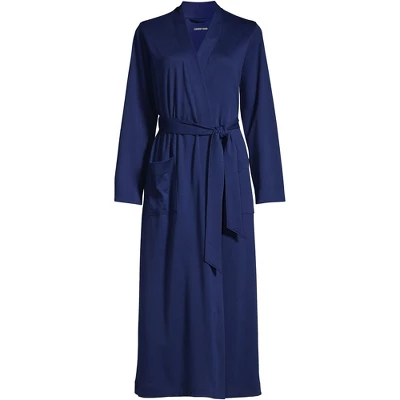 Lands' End Women's Supima Cotton Long Robe 2 Lands' End Women's Supima Cotton Long Robe - Image 2