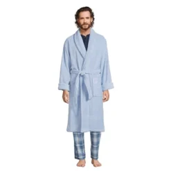 Lands' End Men's Calf Length Turkish Terry Robe -Clothing store GUEST b9abdeb6 3177 4475 b801 a40448906b6c