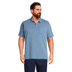 Lands' End Men's Short Sleeve Slub Pocket Polo -Clothing store GUEST b9d1379b cde2 46dd 9c0a 48561851ec69