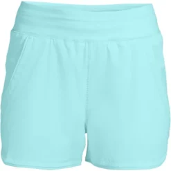 Lands' End Women's 3" Quick Dry Elastic Waist Board Shorts Swim Cover-up Shorts With Panty -Clothing store GUEST baaf4924 6682 4f28 b47d c049870915a6
