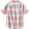 Lands' End Kids Short Sleeve Poplin Camp Shirt