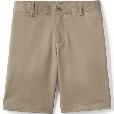 Lands' End Boys Plain Front Blend Chino Shorts 3 Lands' End Boys Plain Front Blend Chino Shorts - Image 3