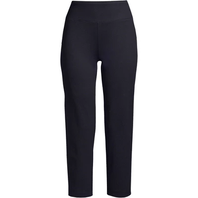 Lands' End Lands' End Women's Tall Active Crop Yoga Pants 3 Lands' End Lands' End Women's Tall Active Crop Yoga Pants - Image 3