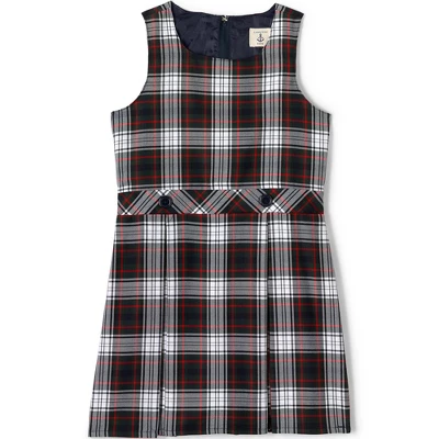 Lands' End Girls Uniform Plaid Jumper 7 Lands' End Girls Uniform Plaid Jumper - Image 7