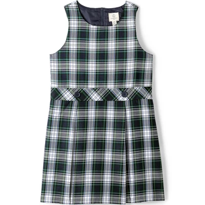 Lands' End Girls Uniform Plaid Jumper 10 Lands' End Girls Uniform Plaid Jumper - Image 10