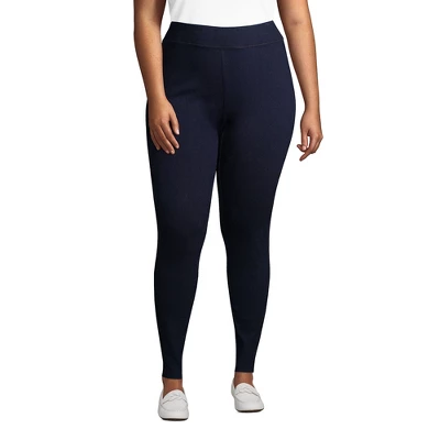 Lands' End Women's Starfish Mid Rise Knit Leggings 8 Lands' End Women's Starfish Mid Rise Knit Leggings - Image 8