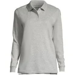 Lands' End School Uniform Women's Long Sleeve Interlock Polo Shirt -Clothing store GUEST c8058b0a a8e9 461d b4a6 c209149408a9